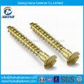 Brass Slotted Countersunk Head(CSK) Wood Screw